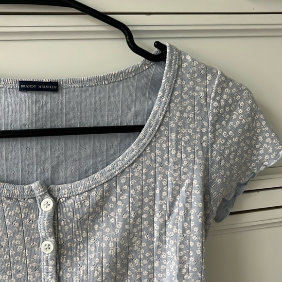 Brandy Melville Tops - Brandy Melville button top